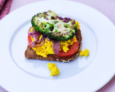 Vegane Eierspeise mit Tofu