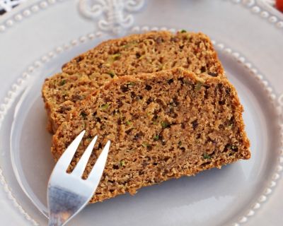 Gesunder Zucchini-Kuchen - Vollkorn und ohne Öl