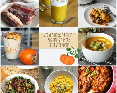 Vegane Rezepte für den Herbst