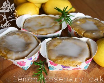 Lemon Rosemary Cakes