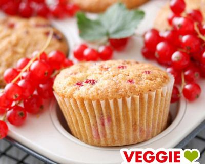 Vegane Johannisbeer Muffins