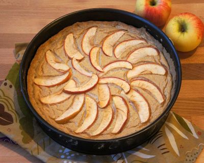 Veganer Apfel – Cremoso – Kuchen