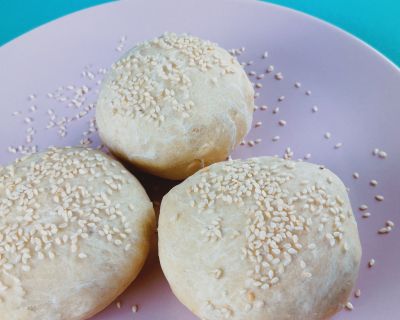 Burger Buns (Hefeteig)