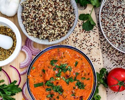 Tomaten Quinoa Curry