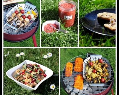 Rezepte vo 06.06.2015: Eröffnung der Vegetarisch / Veganen Grill Saison