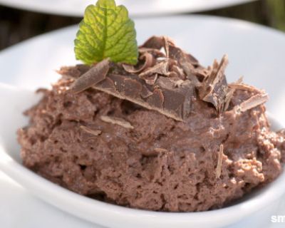 Vegane Mousse au Chocolat aus 3 Zutaten – schnell und kalorienarm