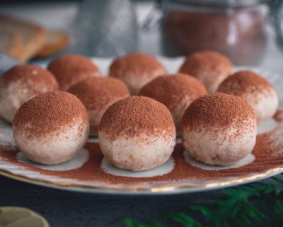 Vegane Tiramisu-Bällchen