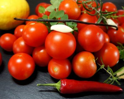 Tomatensauce im Glas