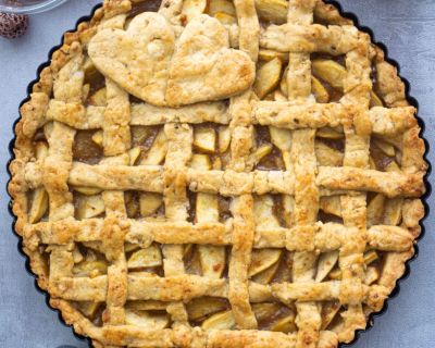 Apple Pie Rezept (Amerikanischer Apfelkuchen)