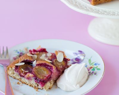 Pflaumenkuchen (vegan)