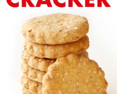 Vegane Sesam-Cracker