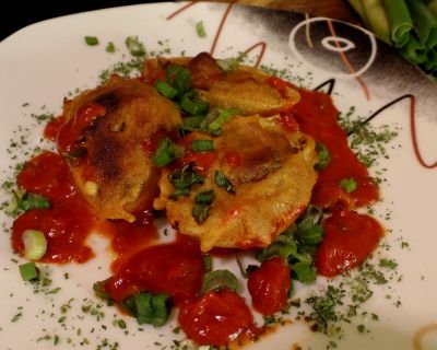 Überbackene Muschelnudel