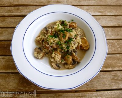 Quinoa Pilzpfanne